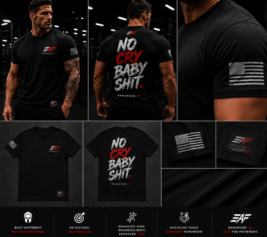 No Cry Baby Shit™ Signature Performance Tee